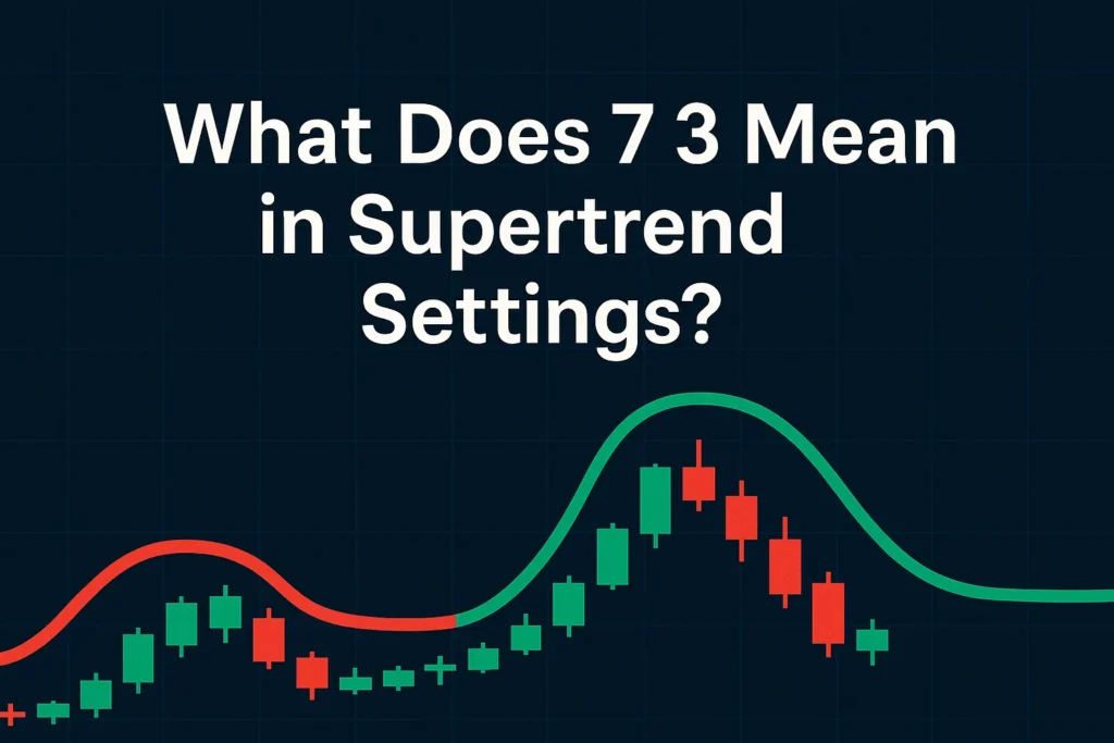 What does 7 3 mean in Supertrend settings