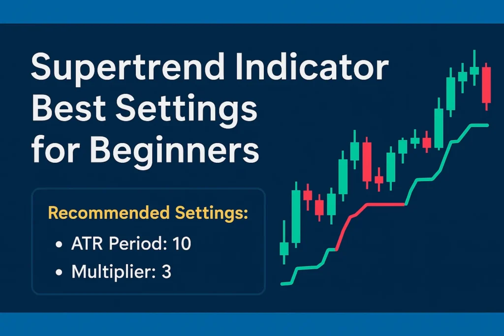 Supertrend indicator best settings for beginners